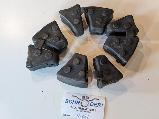 Yamaha XT600E 3TB 3UW Ruckdämpfer Dämpfergummis Radnabe 5Y1-25364-00, gebraucht
