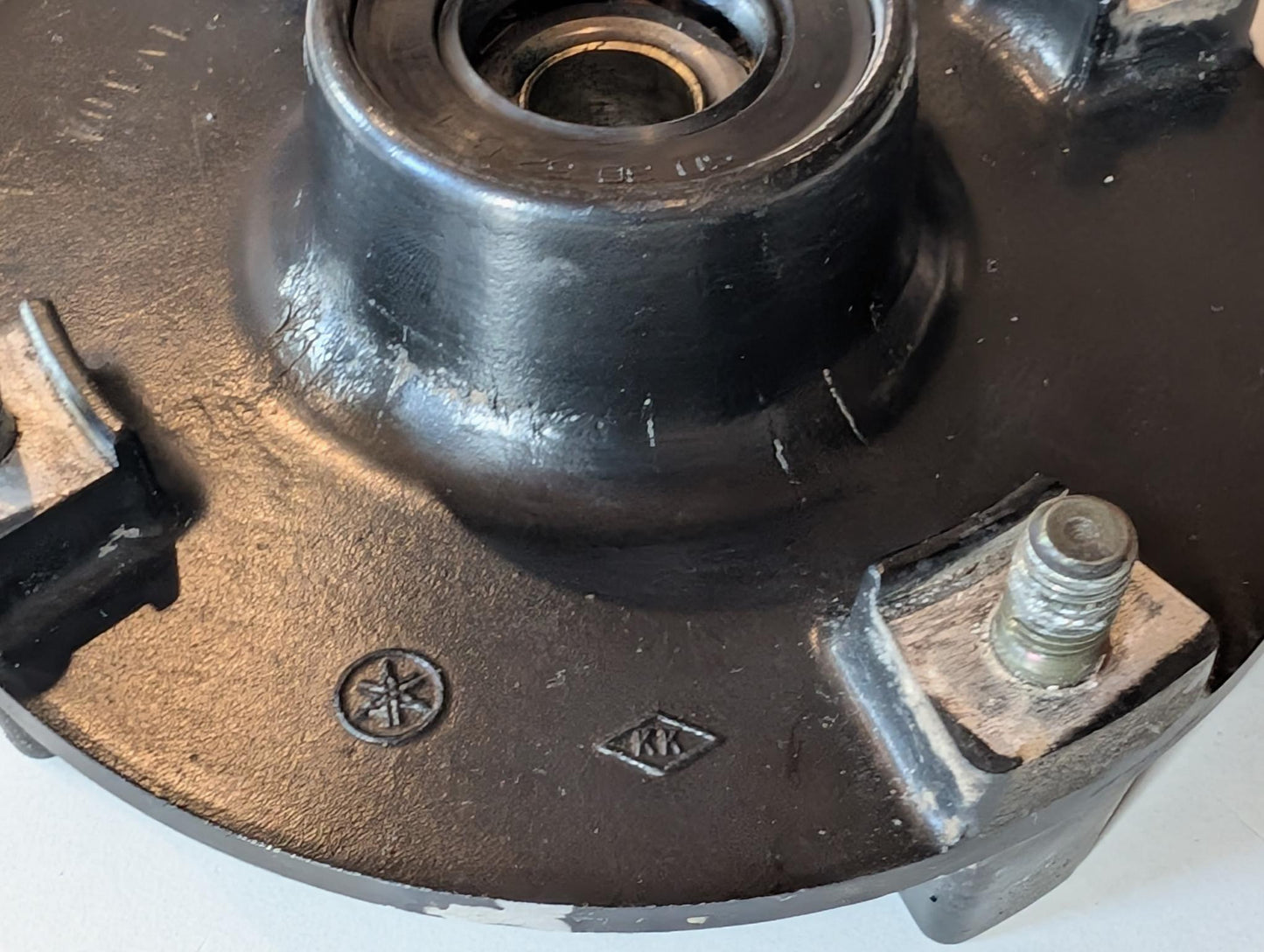 Yamaha XT600E 3TB 3UW Kettenradträger Kupplung Radnabe 1VJ-25366-01-98, gebraucht