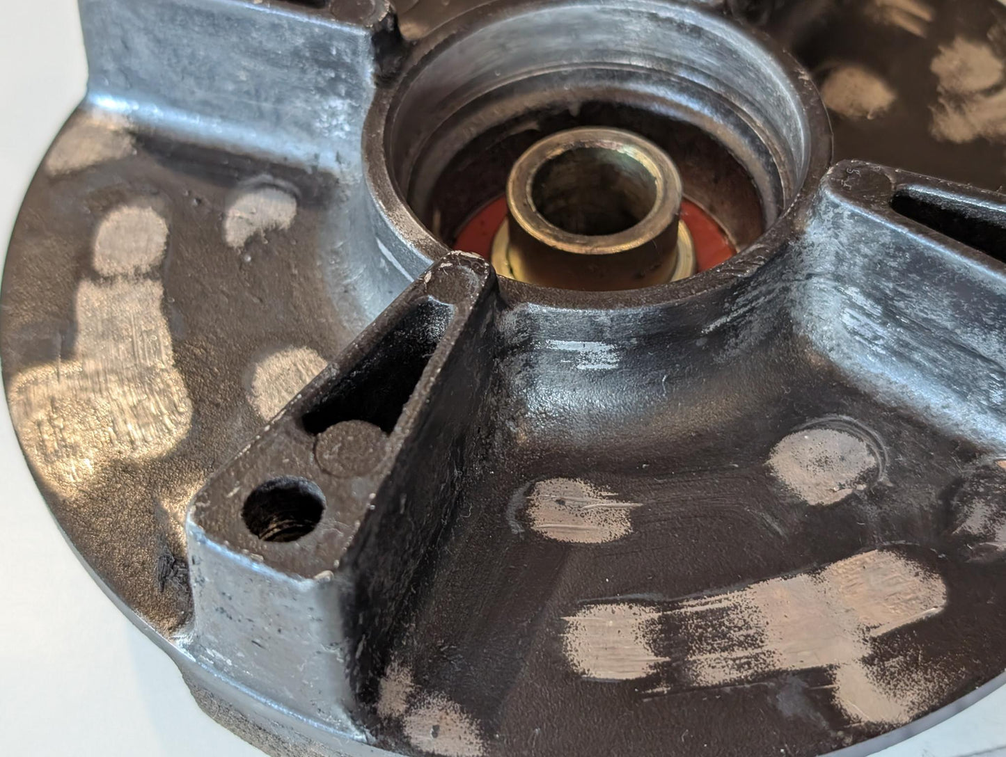 Yamaha XT600E 3TB 3UW Kettenradträger Kupplung Radnabe 1VJ-25366-01-98, gebraucht