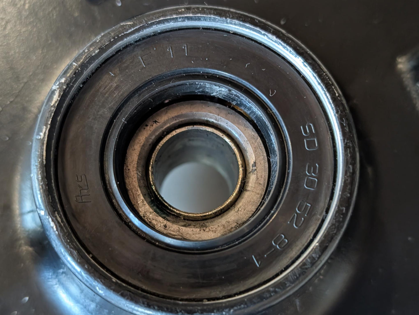 Yamaha XT600E 3TB 3UW Kettenradträger Kupplung Radnabe 1VJ-25366-01-98, gebraucht