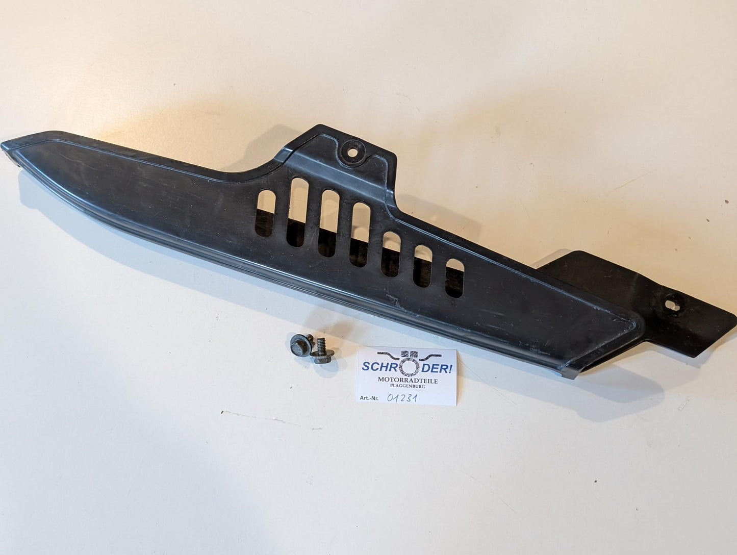 Yamaha XT600E 3TB 3UW Kettenschutz Kettenführung Kettenkasten mit Schrauben 3TB-22311-00