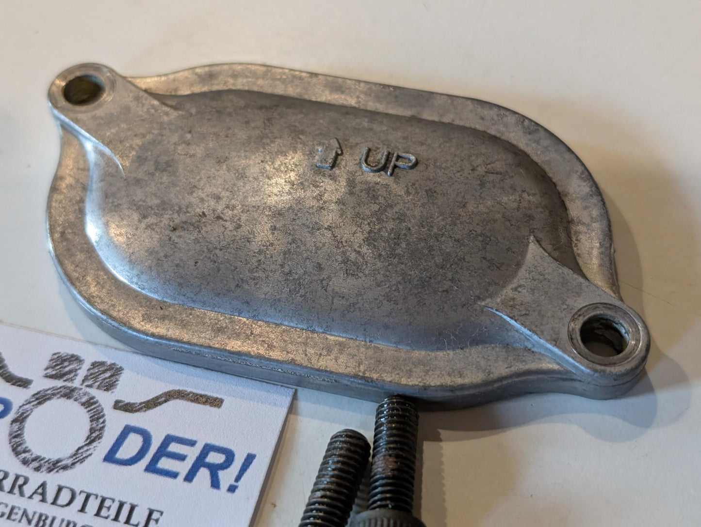 Yamaha XT600E 3TB 3UW Ventildeckel Einlassseite mit Schrauben 5Y1-11187-00, gebraucht