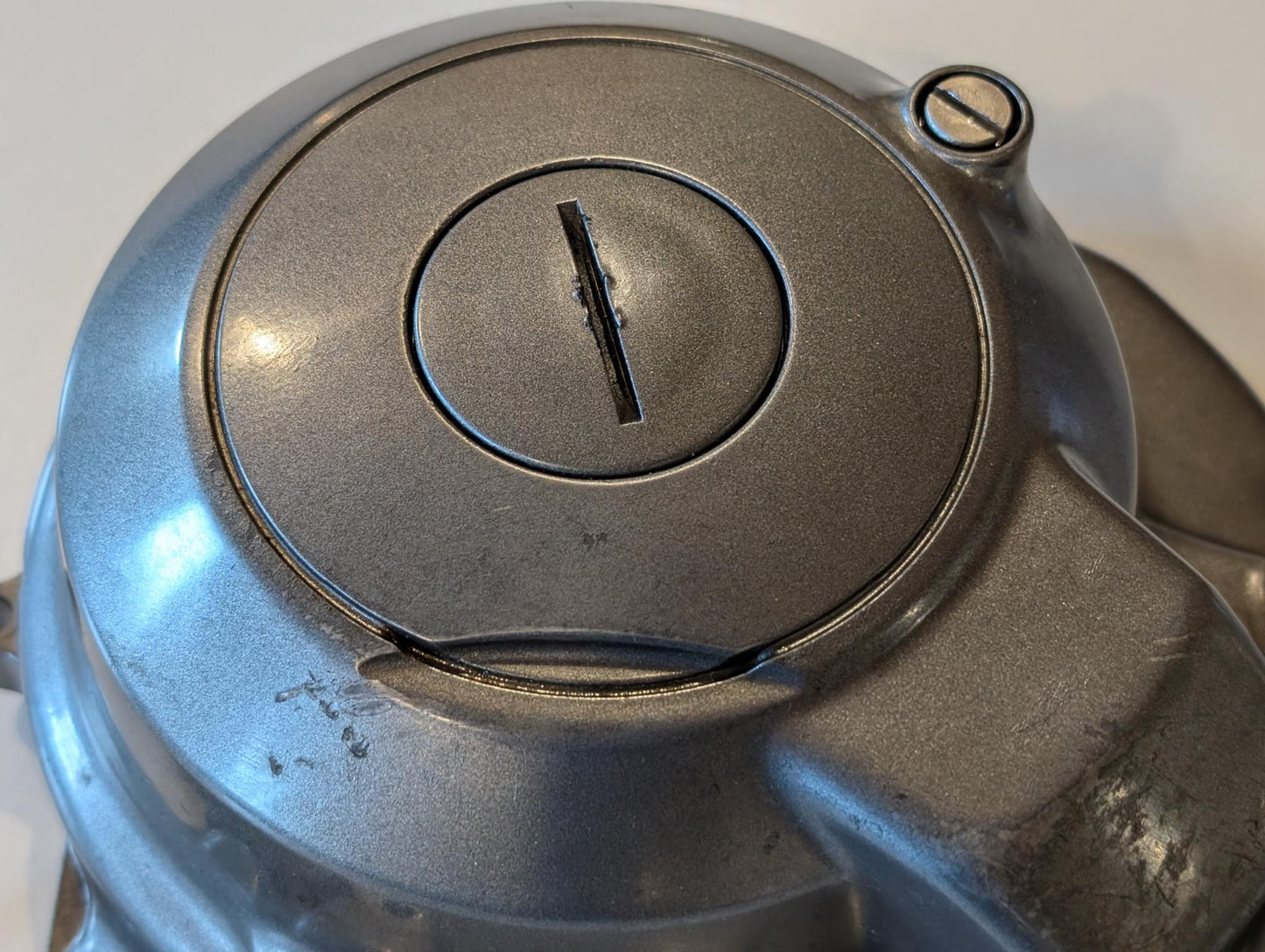 Yamaha XT600E 3TB 3UW Motordeckel Lichtmaschinendeckel 3TB-15411-01 für Anlassermotor, gebraucht