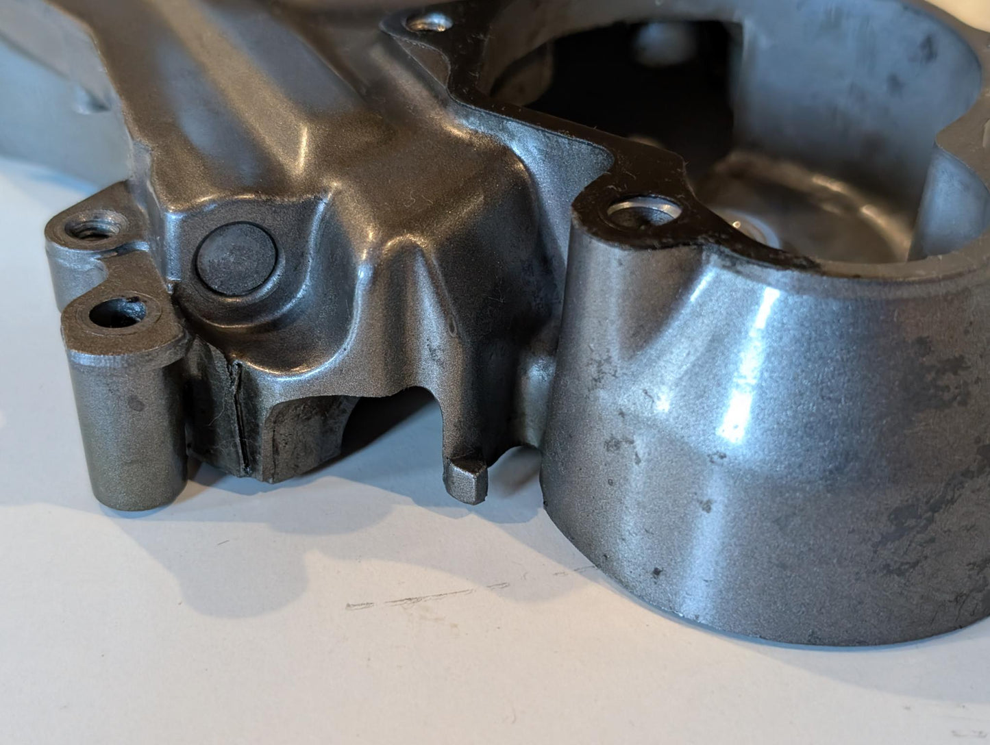 Yamaha XT600E 3TB 3UW Motordeckel Lichtmaschinendeckel 3TB-15411-01 für Anlassermotor, gebraucht