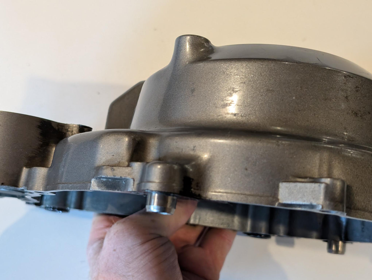 Yamaha XT600E 3TB 3UW Motordeckel Lichtmaschinendeckel 3TB-15411-01 für Anlassermotor, gebraucht
