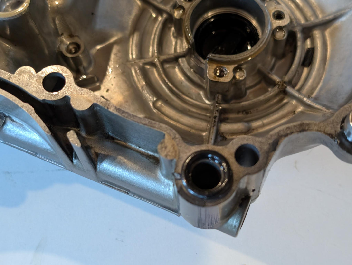 Yamaha XT600E 3TB 3UW Motordeckel Lichtmaschinendeckel 3TB-15411-01 für Anlassermotor, gebraucht