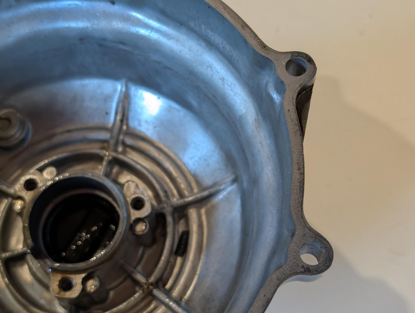 Yamaha XT600E 3TB 3UW Motordeckel Lichtmaschinendeckel 3TB-15411-01 für Anlassermotor, gebraucht