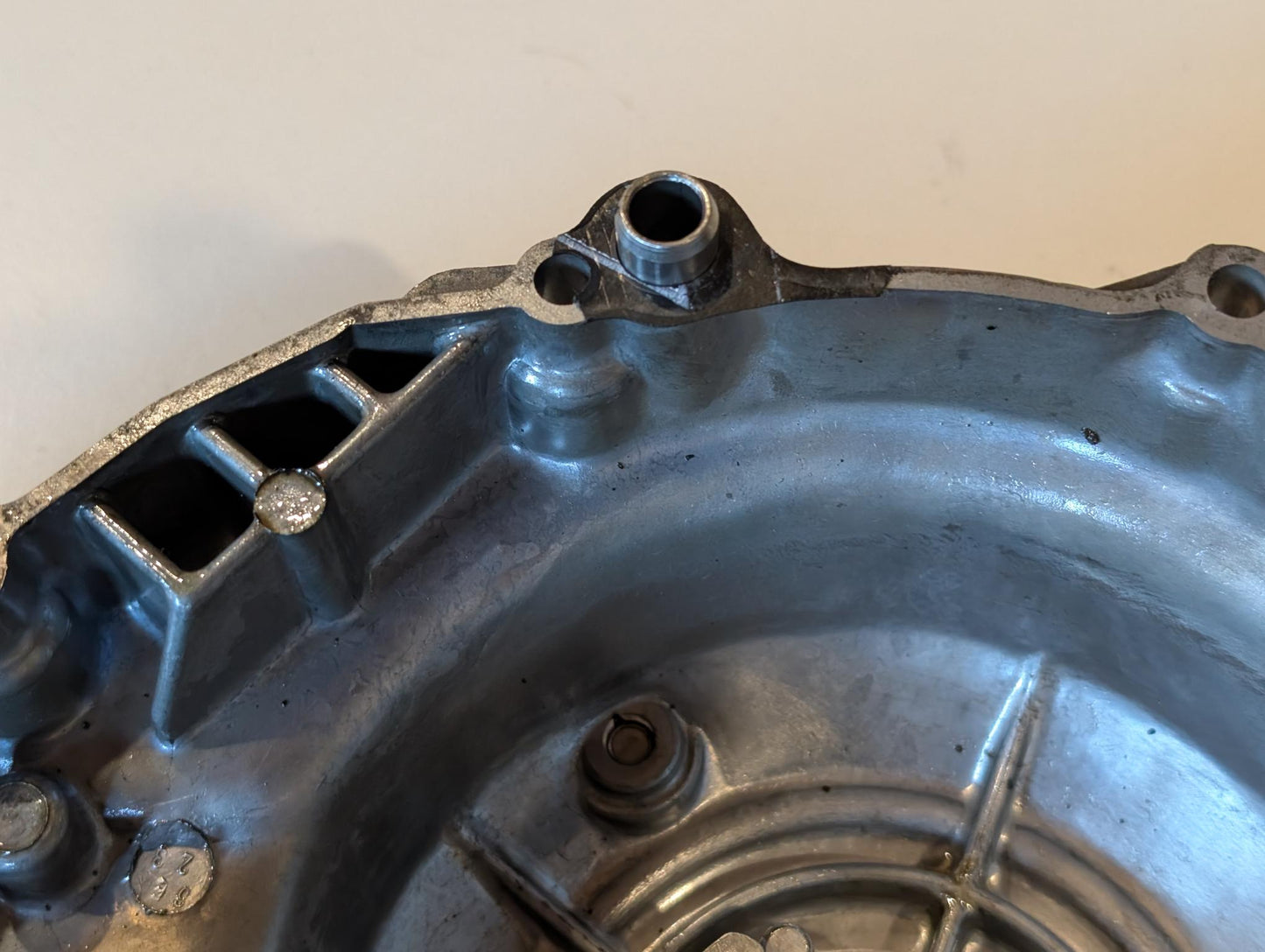 Yamaha XT600E 3TB 3UW Motordeckel Lichtmaschinendeckel 3TB-15411-01 für Anlassermotor, gebraucht