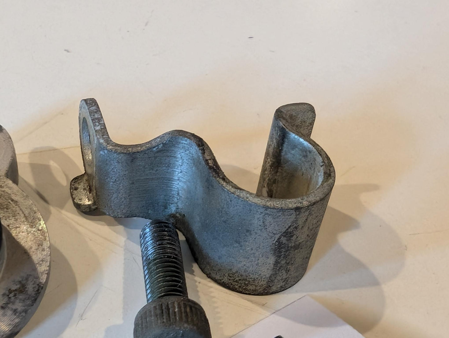 Yamaha XT600E 3TB 3UW Deckel Nockenwelle 3TB-12215-00 mit Halter Ölschlauch 90462-15196, gebraucht