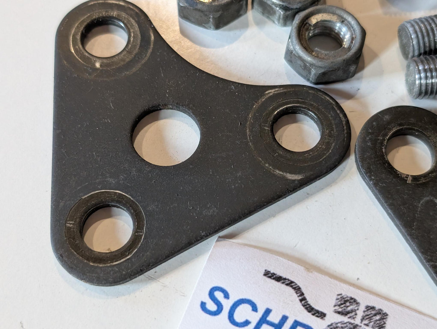 Yamaha XT600E 3TB 3UW Motorhalter Motorstütze 34L-21315-00 Schrauben 97011-10080 95811-10100 gebraucht