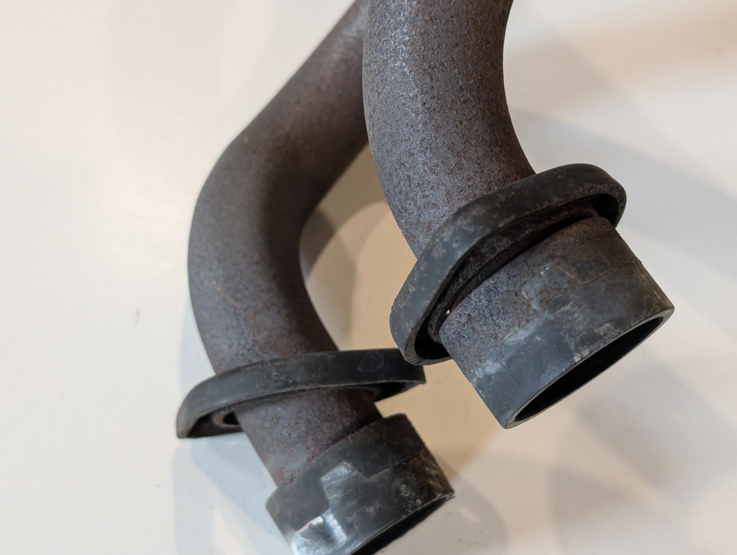 Yamaha XT600E 3TB 3UW Krümmer 34K-14611-01 mit Hitzeschutzblech 34K-14628-01 gebraucht