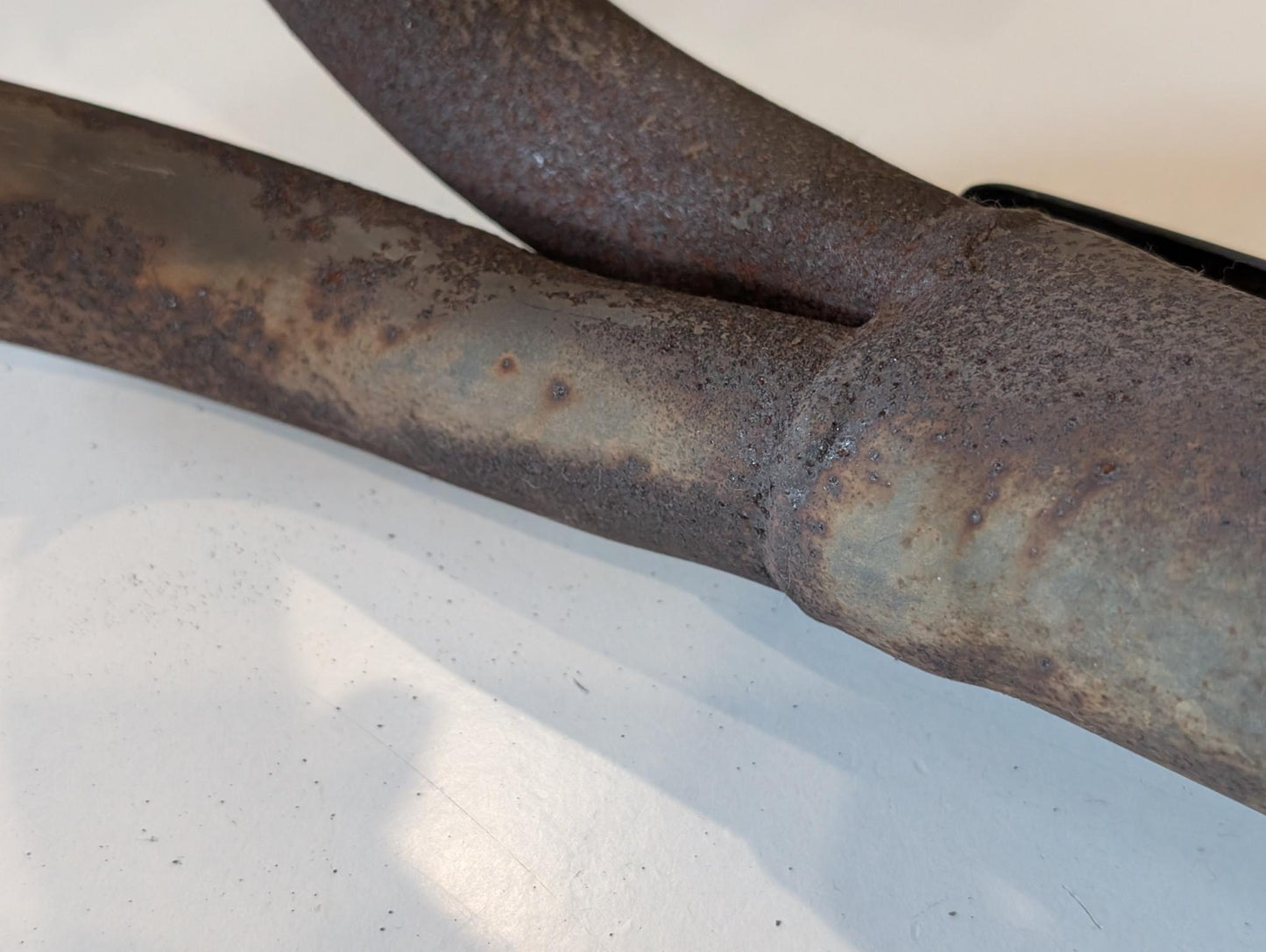 Yamaha XT600E 3TB 3UW Krümmer 34K-14611-01 mit Hitzeschutzblech 34K-14628-01 gebraucht