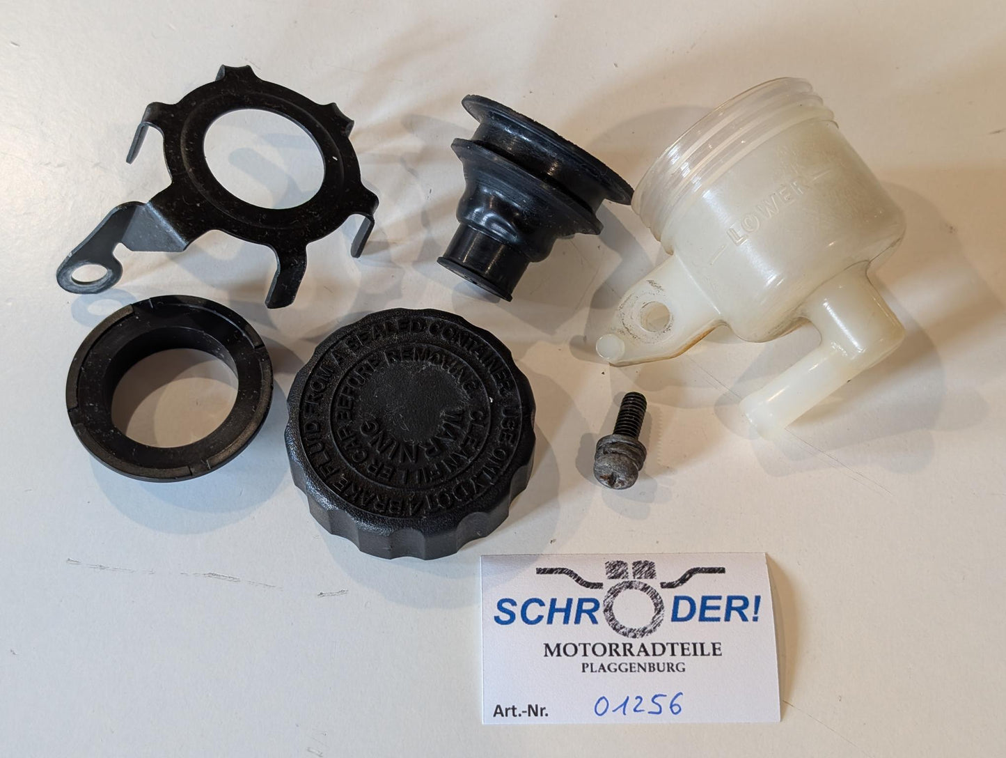 Yamaha XT600E 3TB 3UW Bremsflüssigkeitsbehälter komplett 47X-25894-00 Hinterradbremse Fussbremse 3AJ-25888-00 2KF-25852-00 gebraucht