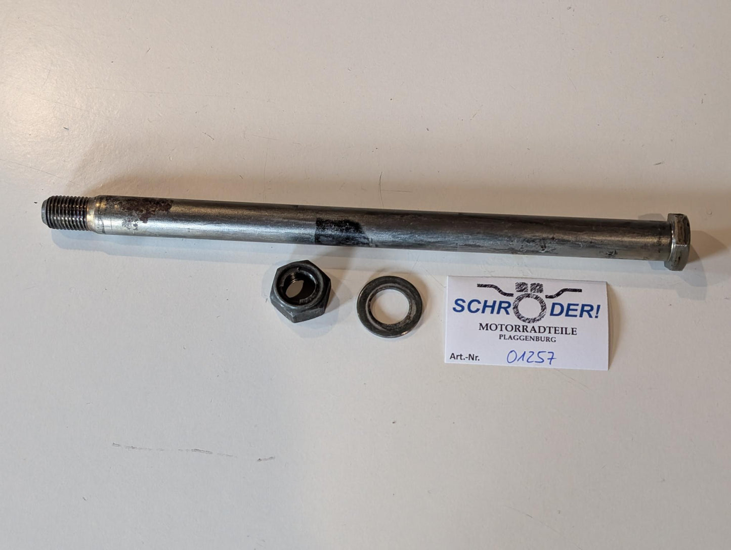 Yamaha XT600E 3TB 3UW Schwingenachse 1VJ-22141-00 Mutter 90185-14070 Scheibe gebraucht
