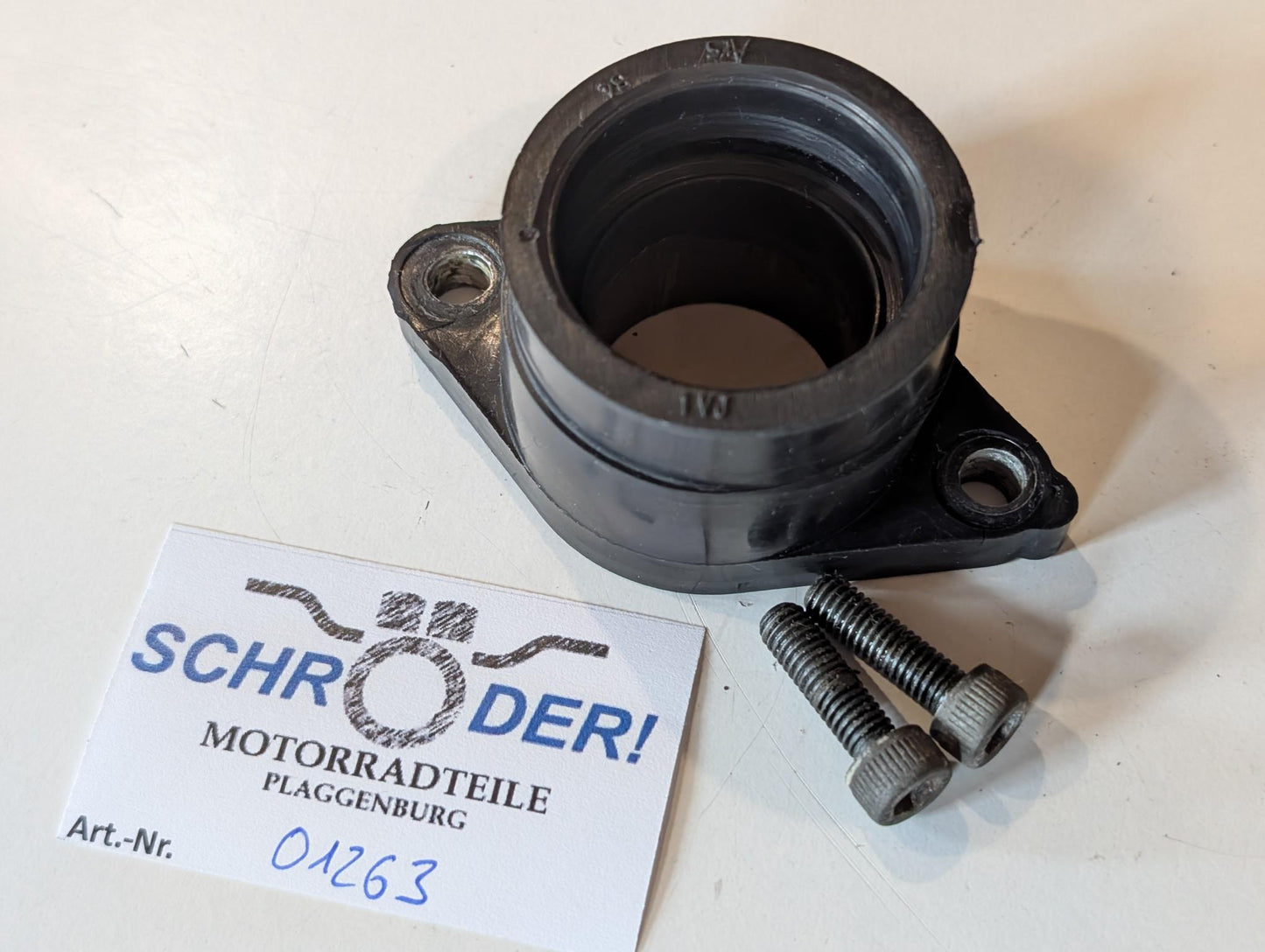 Yamaha XT600E 3TB 3UW Original Ansaugstutzen Verbinder rechts 1VJ-13596-00 gebraucht