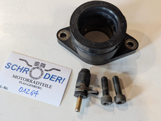 Yamaha XT600E 3TB 3UW Original Ansaugstutzen Verbinder links 43F-13586-01 gebraucht