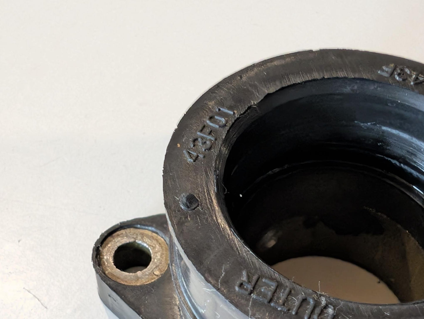 Yamaha XT600E 3TB 3UW Original Ansaugstutzen Verbinder links 43F-13586-01 gebraucht