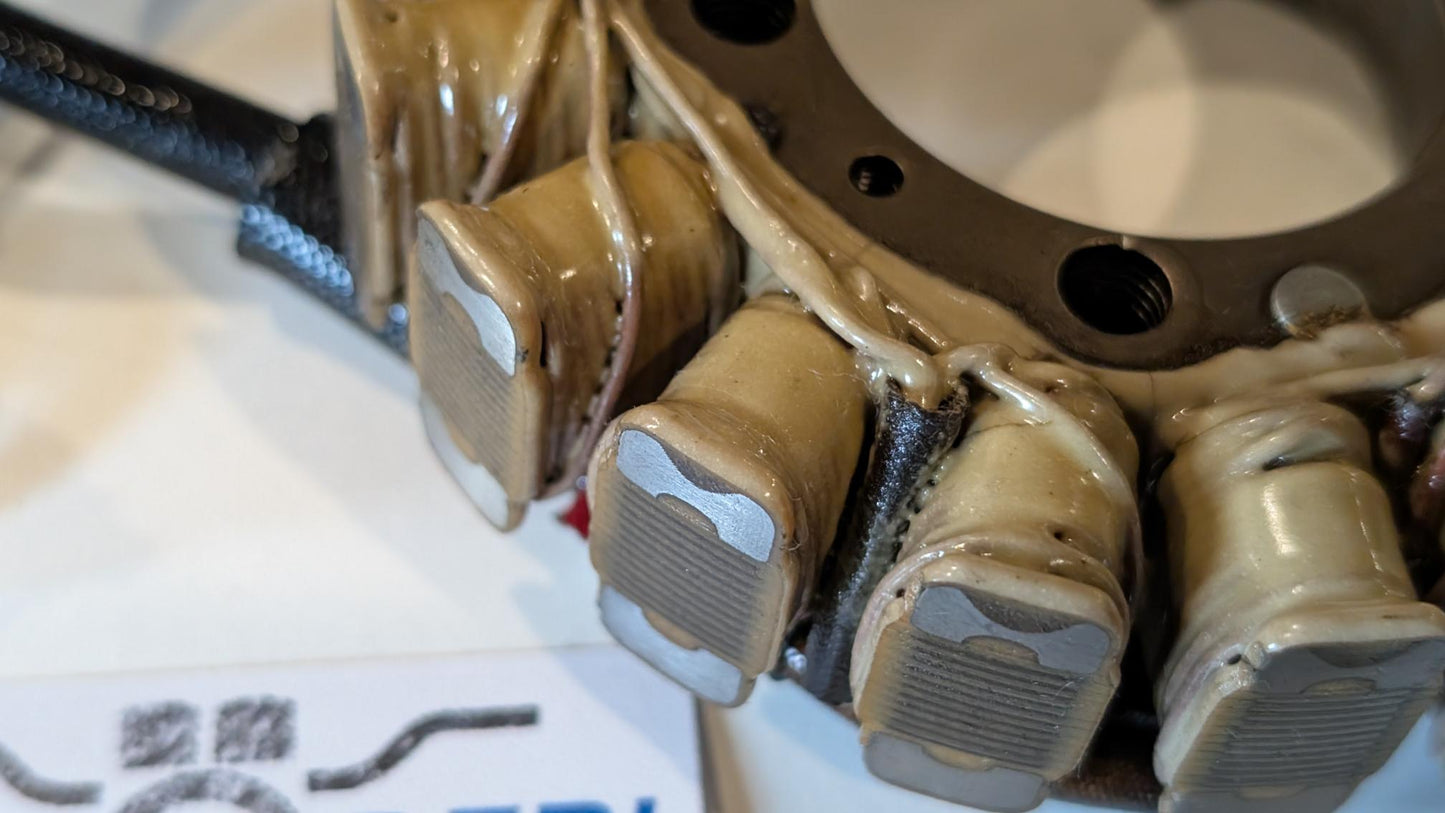 Yamaha XT600E 3TB 3UW Stator Lichtmaschine Pickup 3TB-81410-00 14000km gebraucht