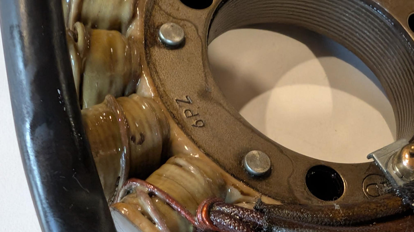 Yamaha XT600E 3TB 3UW Stator Lichtmaschine Pickup 3TB-81410-00 14000km gebraucht
