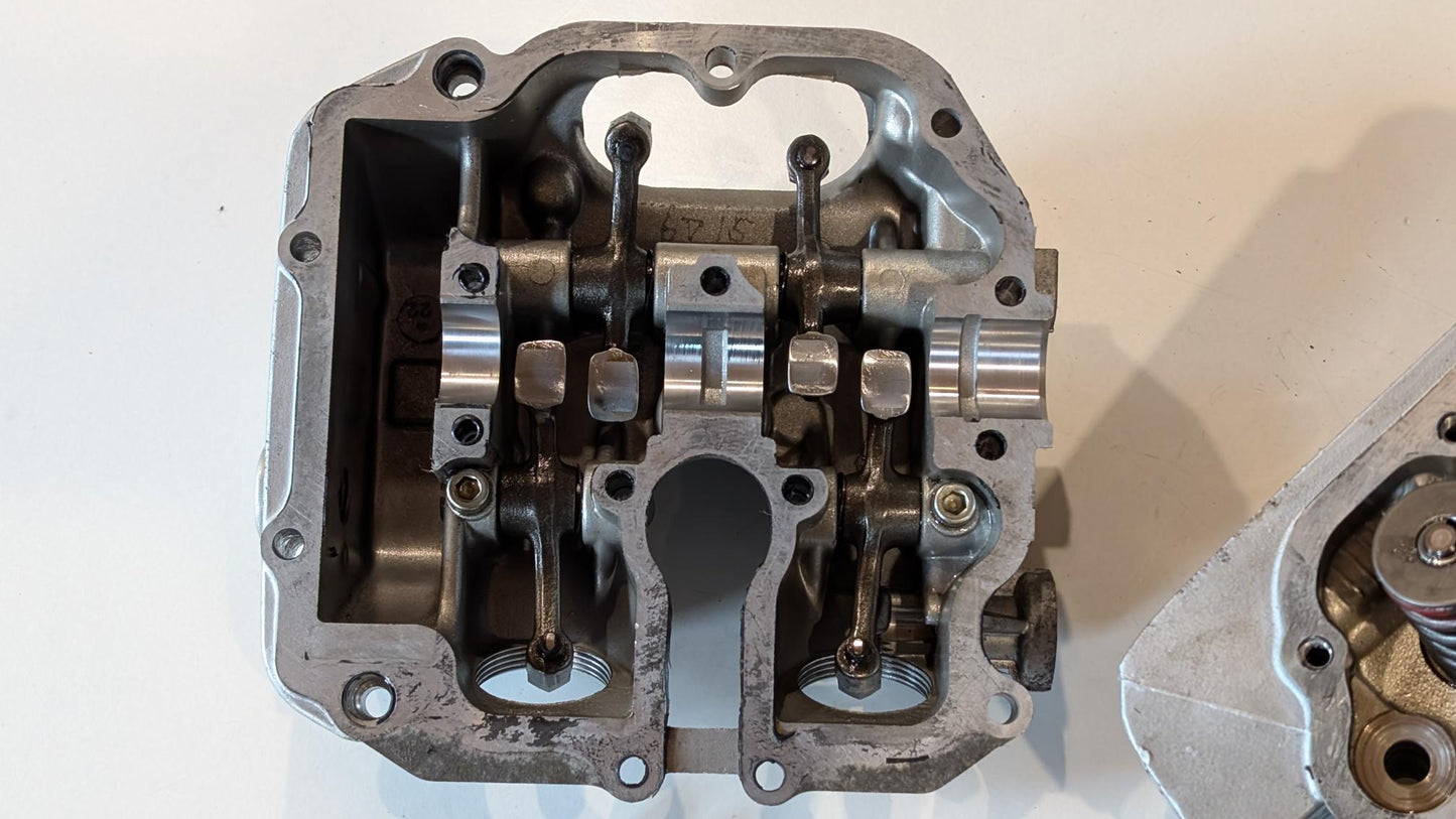 Yamaha XT600E 3TB 3UW Zylinderkopf 2KF 3TB-11101-01 14000km mit zugehörigem Deckel komplett, gebraucht