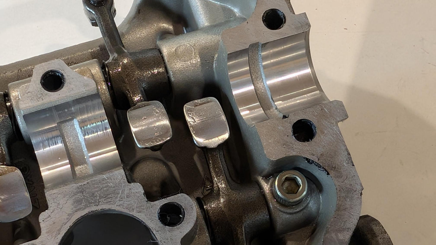 Yamaha XT600E 3TB 3UW Zylinderkopf 2KF 3TB-11101-01 14000km mit zugehörigem Deckel komplett, gebraucht