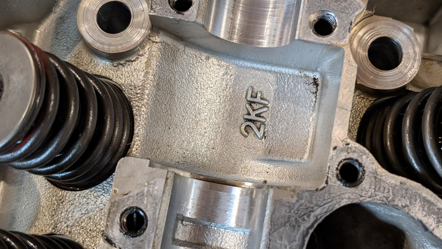 Yamaha XT600E 3TB 3UW Zylinderkopf 2KF 3TB-11101-01 14000km mit zugehörigem Deckel komplett, gebraucht