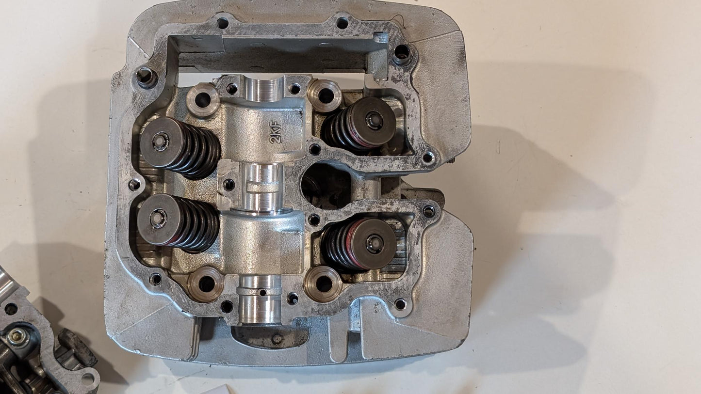 Yamaha XT600E 3TB 3UW Zylinderkopf 2KF 3TB-11101-01 14000km mit zugehörigem Deckel komplett, gebraucht
