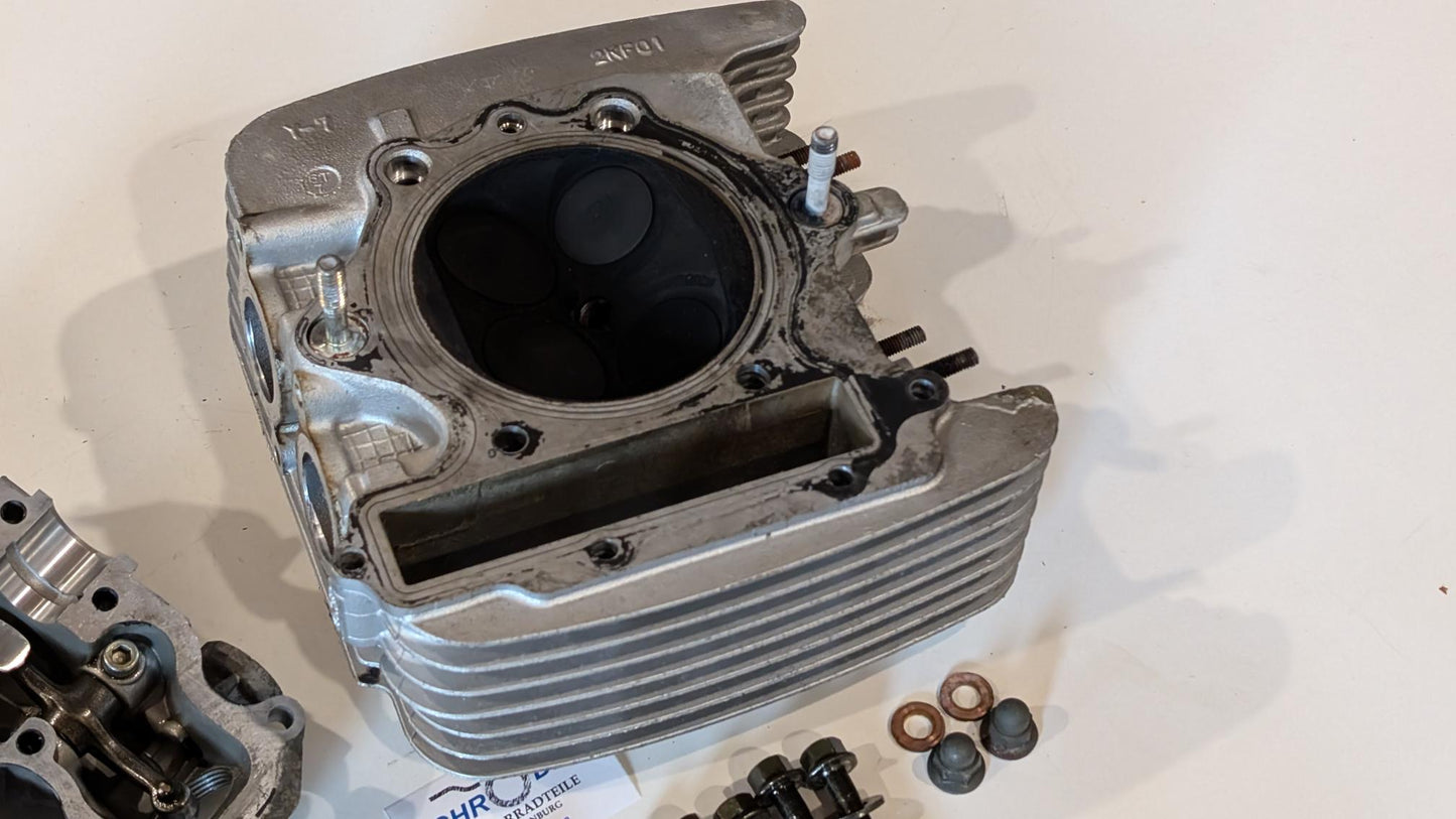 Yamaha XT600E 3TB 3UW Zylinderkopf 2KF 3TB-11101-01 14000km mit zugehörigem Deckel komplett, gebraucht