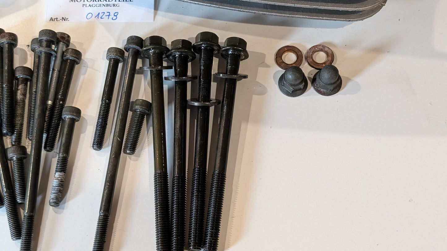 Yamaha XT600E 3TB 3UW Zylinderkopf 2KF 3TB-11101-01 14000km mit zugehörigem Deckel komplett, gebraucht
