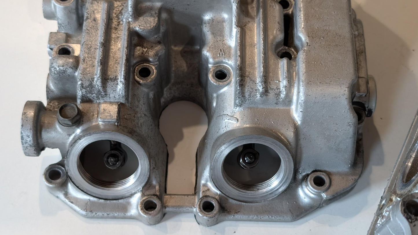 Yamaha XT600E 3TB 3UW Zylinderkopf 2KF 3TB-11101-01 14000km mit zugehörigem Deckel komplett, gebraucht