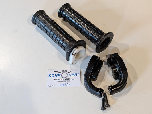 Yamaha XT600E 3TB 3UW Gasgriff Lenkergriffe Griffkappe 34K-26281-00 1VJ-26282-00 gebraucht