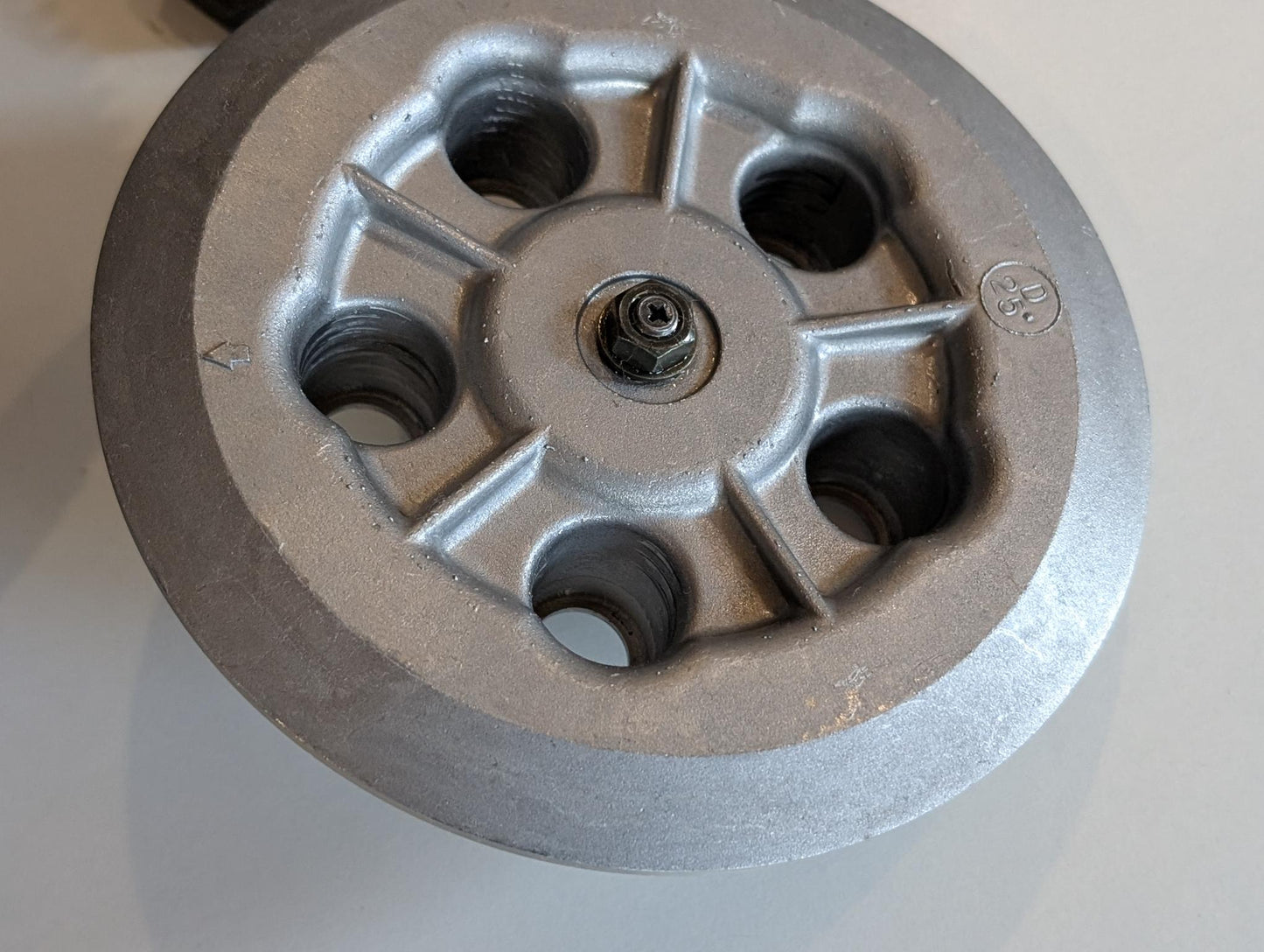 Yamaha XT600E 3TB 3UW Kupplungskorb 3AJ-16150-00 Kupplungsnabe 2JN-16371-00 Druckplatte 5Y1-16351-00 Primärantrieb komplett gebraucht