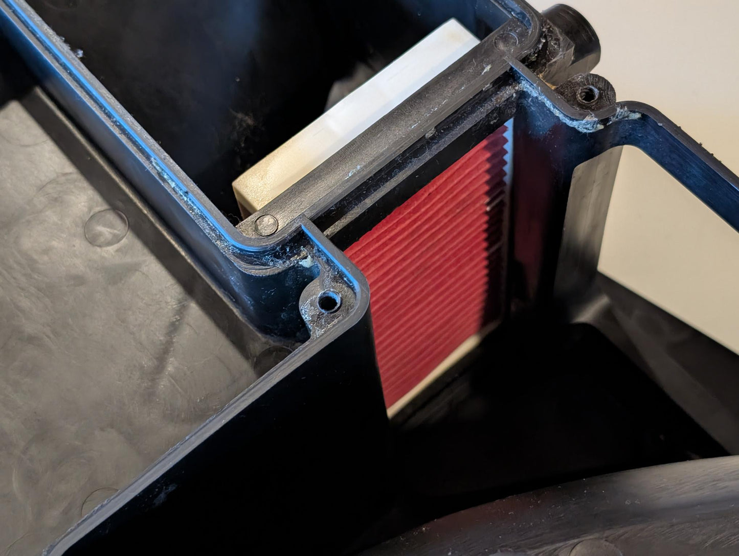 Yamaha XT600E 3TB 3UW Luftfilterkasten Batteriekasten Gehäuse 3TB-14411-00