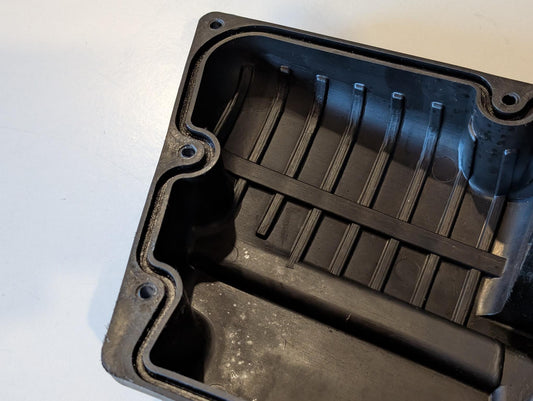 Yamaha XT600E 3TB 3UW Luftfilterkasten Deckel 3TB-1441E-00 Dichtung Schrauben gebraucht