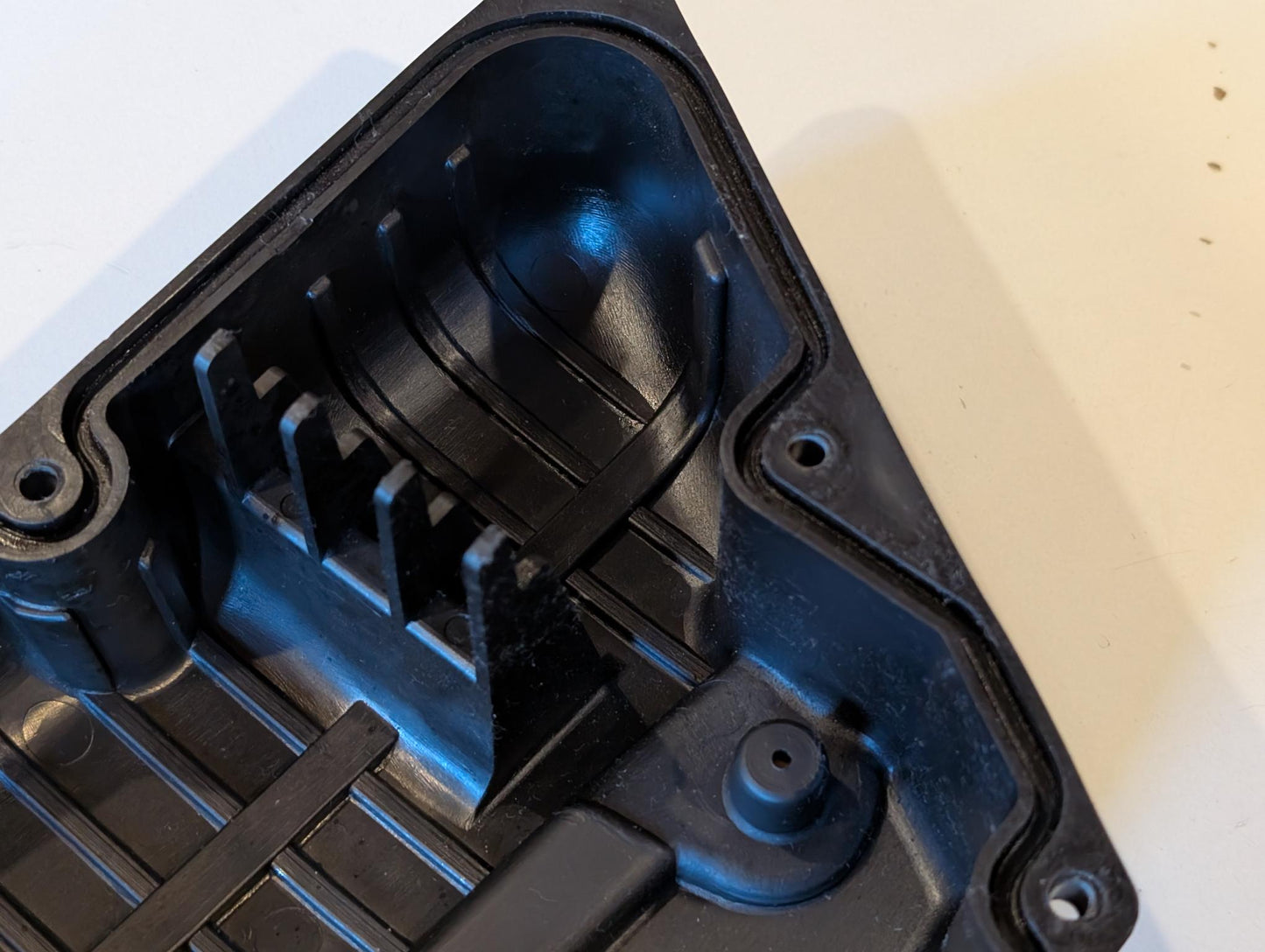 Yamaha XT600E 3TB 3UW Luftfilterkasten Deckel 3TB-1441E-00 Dichtung Schrauben gebraucht