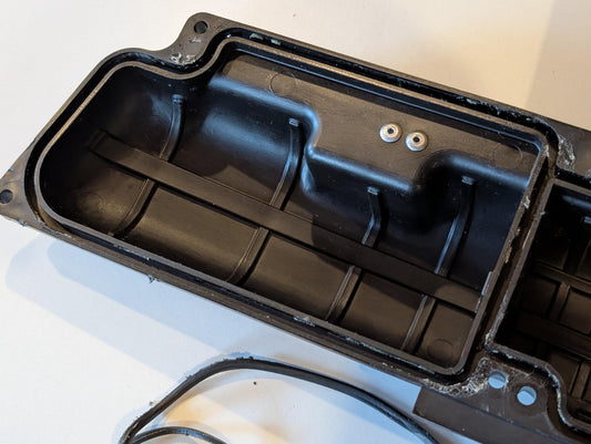 Yamaha XT600E 3TB 3UW Luftfilterkasten Deckel 3TB-1441A-00 Dichtung Schrauben gebraucht