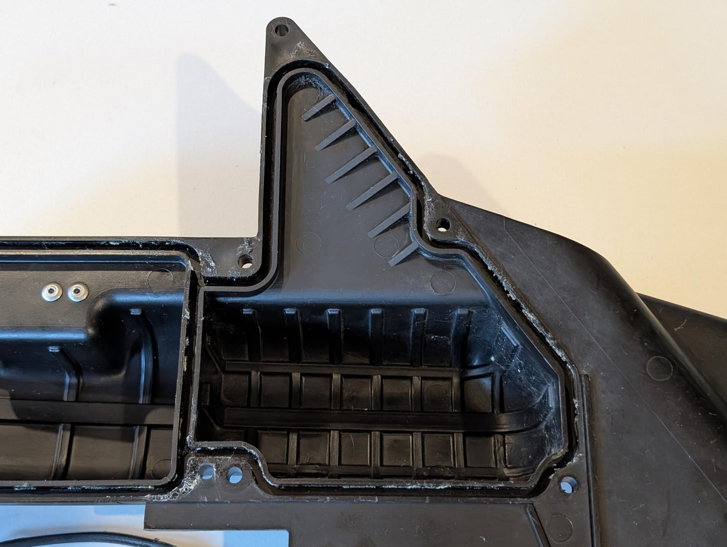 Yamaha XT600E 3TB 3UW Luftfilterkasten Deckel 3TB-1441A-00 Dichtung Schrauben gebraucht