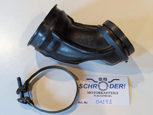 Yamaha XT600E 3TB 3UW Ansaugrohr Verbindungsrohr rechts 3TB-14454-00 an Luftfilterkasten