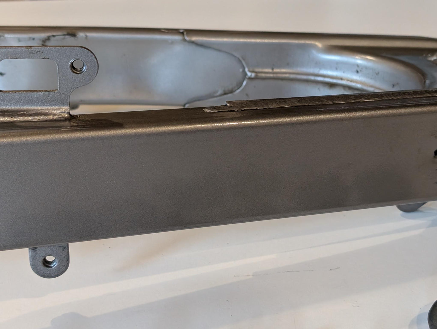 Yamaha XT600E 3TB 3UW Hinterradschwinge Hinterradführung 3TB-22110-01 mit Lager Buchsen Staubdeckeln gebraucht
