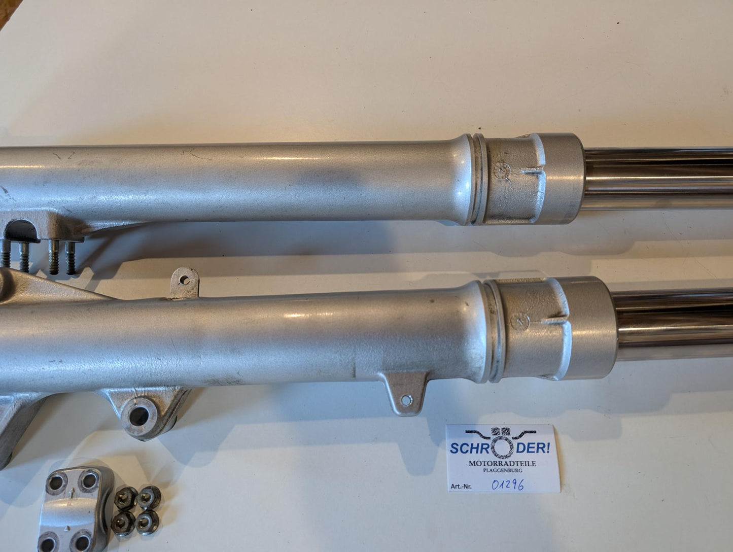 Yamaha XT600E 3TB 3UW Gabelrohre 3TB-23102-00 3TB-23103-00 Gabelbeine Standrohre Tauchrohre Federbeine Stoßdämpfer vorne gebraucht