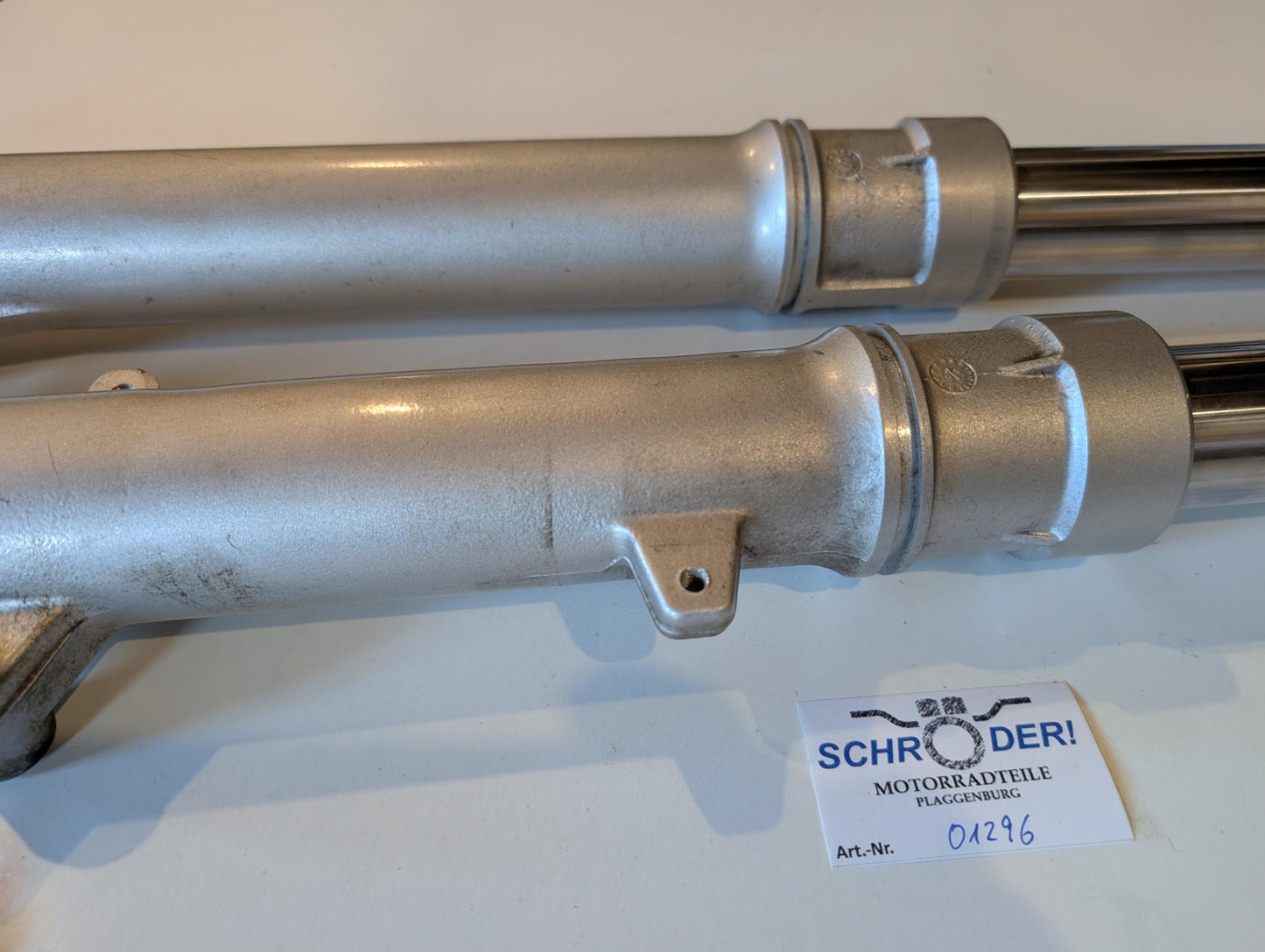 Yamaha XT600E 3TB 3UW Gabelrohre 3TB-23102-00 3TB-23103-00 Gabelbeine Standrohre Tauchrohre Federbeine Stoßdämpfer vorne gebraucht