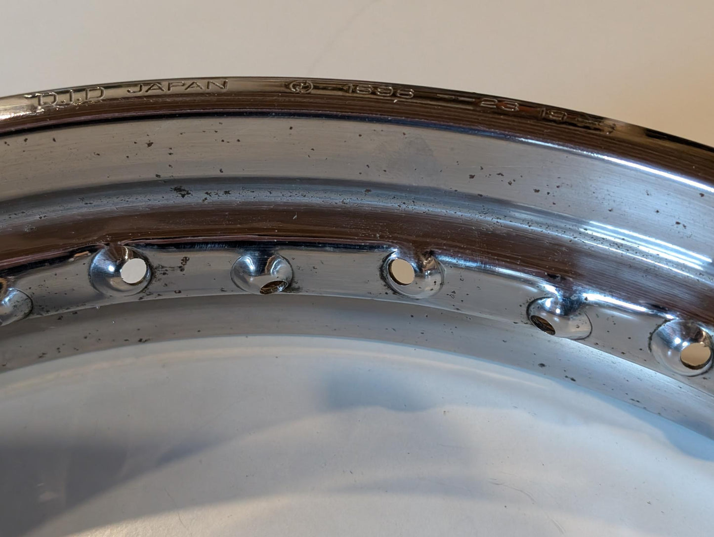 Yamaha XT600E 3TB 3UW Original Hinterradfelge 94425-17491 DID Stahlfelge Japan J17xMT2.50 6/94 gebraucht