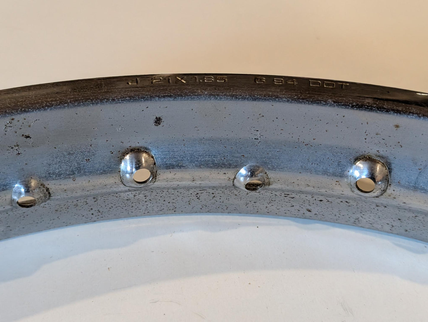 Yamaha XT600E 3TB 3UW Original Vorderradfelge 94418-21492 DID Japan Stahlfelge J21xMT1.85 6/94 gebraucht