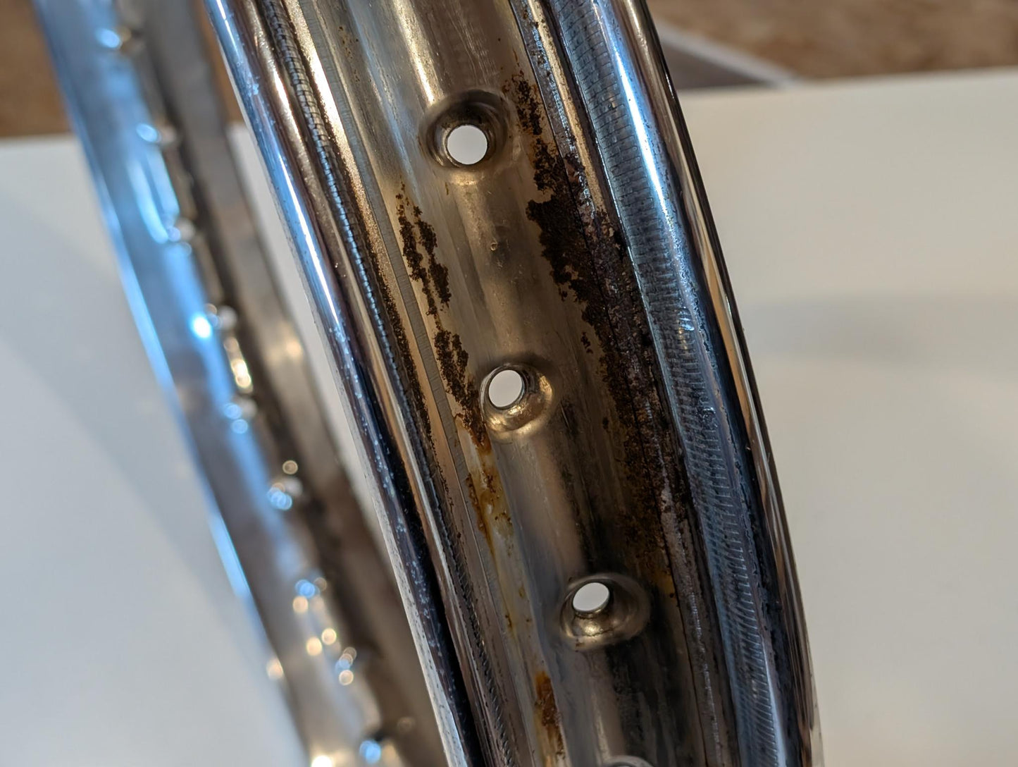 Yamaha XT600E 3TB 3UW Original Vorderradfelge 94418-21492 DID Japan Stahlfelge J21xMT1.85 6/94 gebraucht