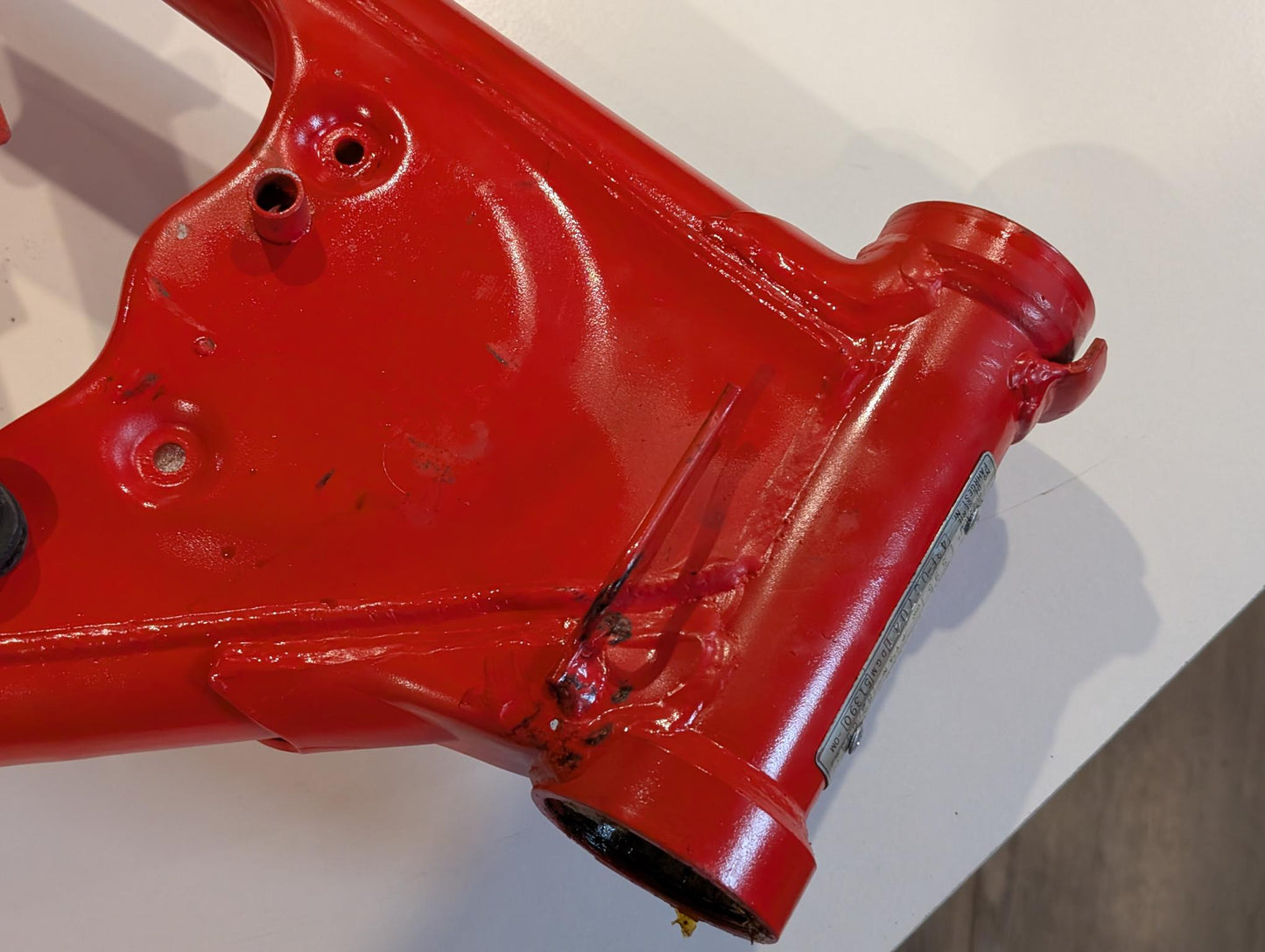 Yamaha XT600 43F Hauptrahmen 43F-21110 EZ 04-1985 mit Zulassungsbescheinigung I + II Vorbesitzer 6, gebraucht