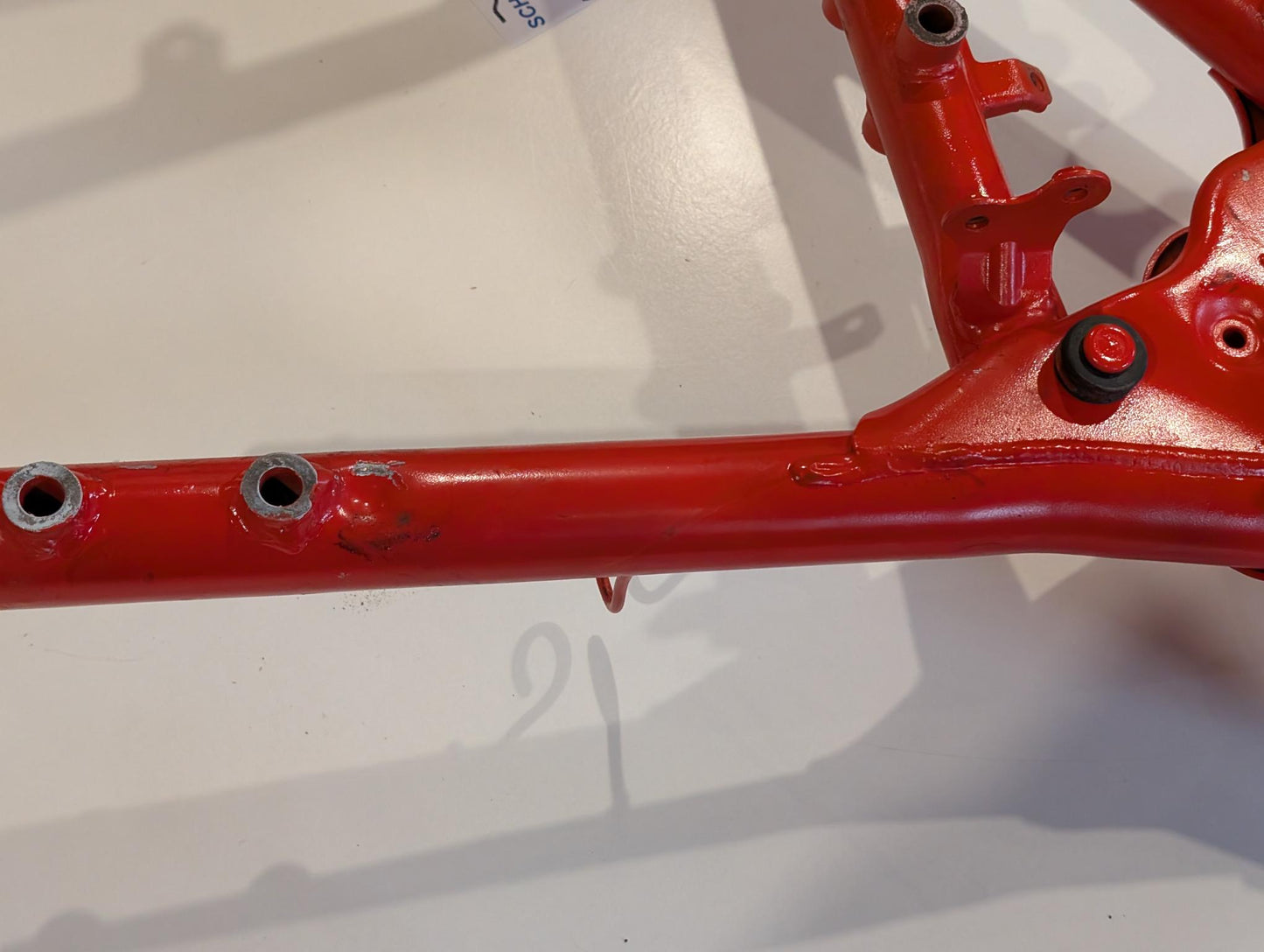 Yamaha XT600 43F Hauptrahmen 43F-21110 EZ 04-1985 mit Zulassungsbescheinigung I + II Vorbesitzer 6, gebraucht