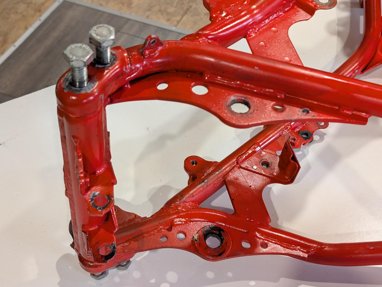 Yamaha XT600 43F Hauptrahmen 43F-21110 EZ 04-1985 mit Zulassungsbescheinigung I + II Vorbesitzer 6, gebraucht