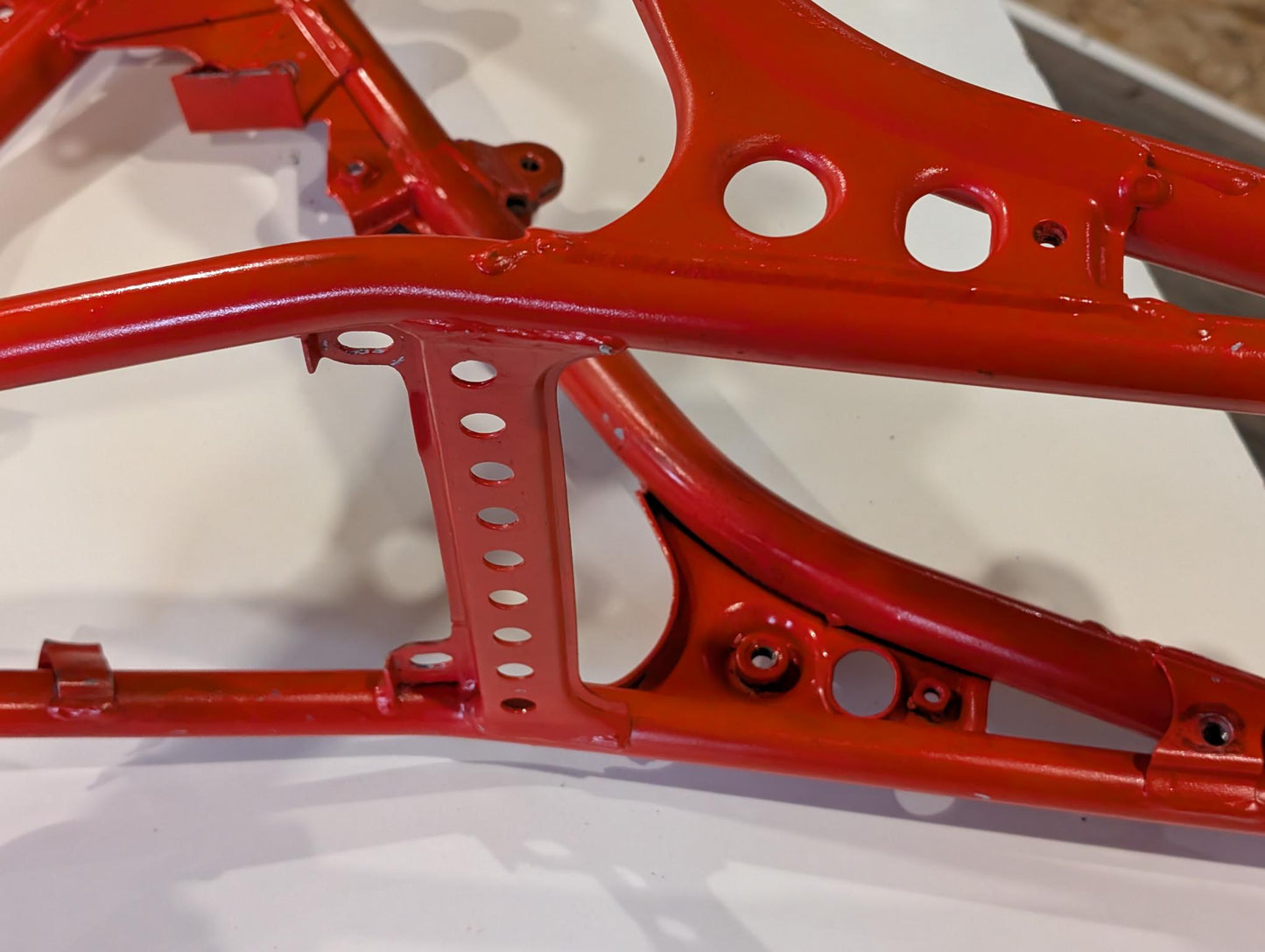 Yamaha XT600 43F Hauptrahmen 43F-21110 EZ 04-1985 mit Zulassungsbescheinigung I + II Vorbesitzer 6, gebraucht