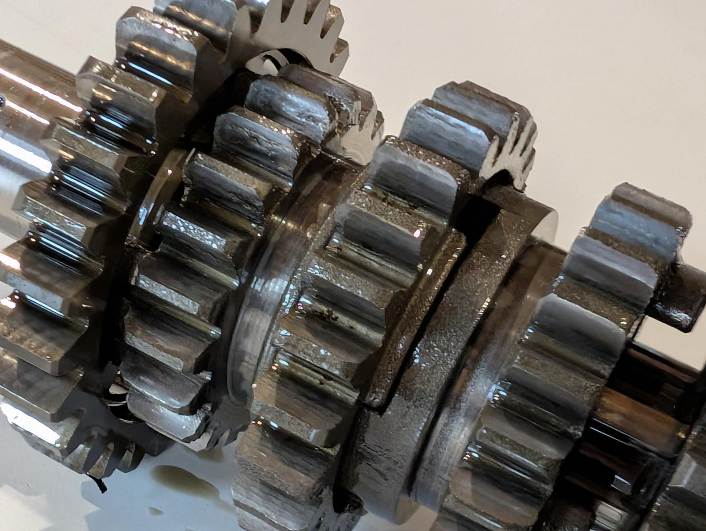 Yamaha XT600 43F Getriebeausgangswelle Antriebswelleneinheit 34K-17402-00 5.Gangrad defekt, gebraucht