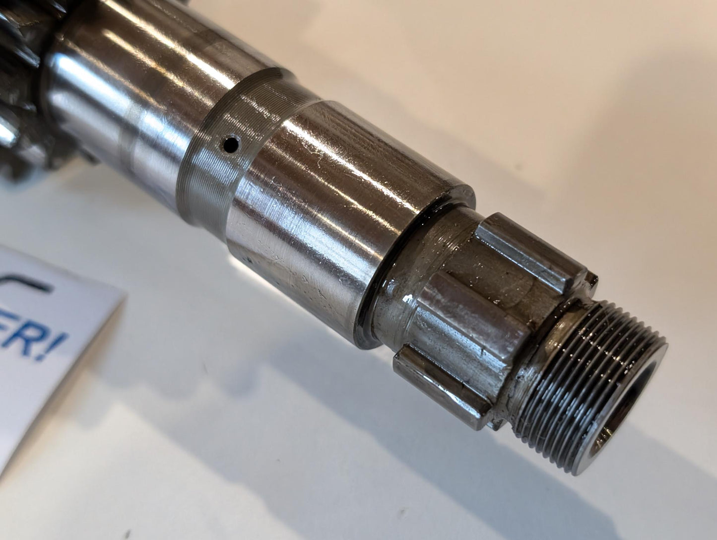 Yamaha XT600 43F Getriebehauptwelleneinheit 34L-17411-00 5.Gangrad defekt gebraucht